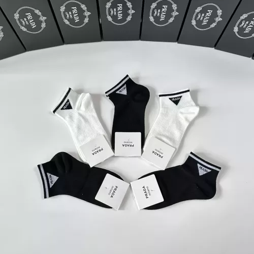 Replica Prada Socks #1324969 $27.00 USD for Wholesale