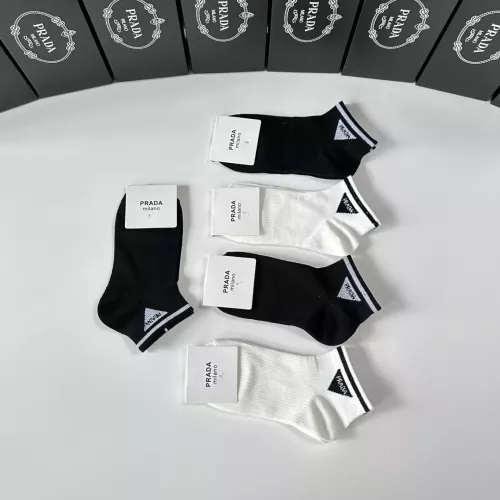 Replica Prada Socks #1324969 $27.00 USD for Wholesale