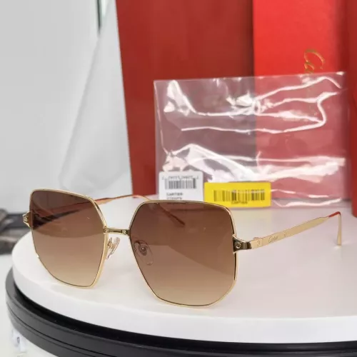 Wholesale Cartier AAA Quality Sunglassess #1324987 $48.00 USD, Wholesale Quality Replica Cartier AAA Quality Sunglassess