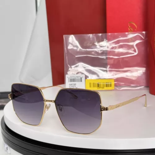 Wholesale Cartier AAA Quality Sunglassess #1324991 $48.00 USD, Wholesale Quality Replica Cartier AAA Quality Sunglassess