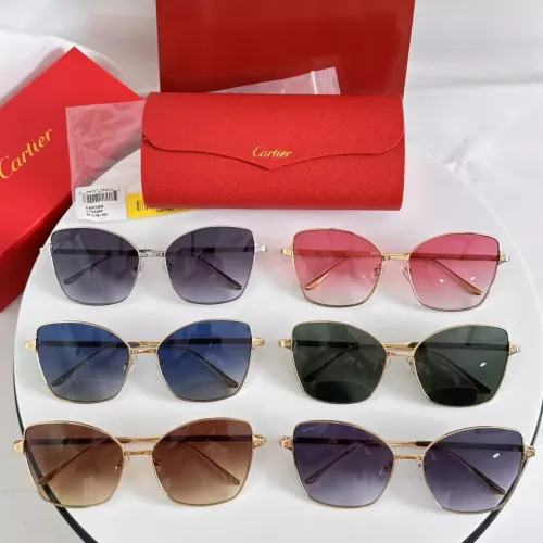 Replica Cartier AAA Quality Sunglassess #1324998 $48.00 USD for Wholesale