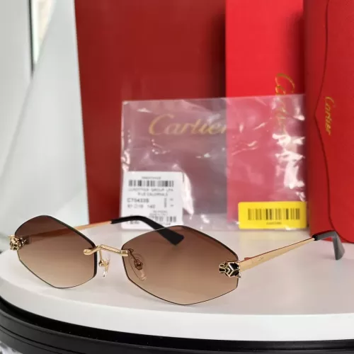 Wholesale Cartier AAA Quality Sunglassess #1325004 $48.00 USD, Wholesale Quality Replica Cartier AAA Quality Sunglassess