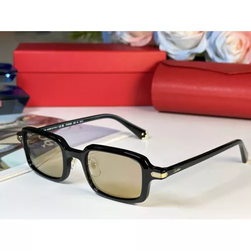 Wholesale Cartier AAA Quality Sunglassess #1325012 $60.00 USD, Wholesale Quality Replica Cartier AAA Quality Sunglassess
