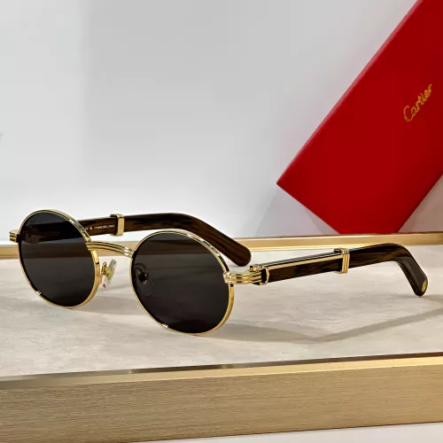 Wholesale Cartier AAA Quality Sunglassess #1325253 $76.00 USD, Wholesale Quality Replica Cartier AAA Quality Sunglassess
