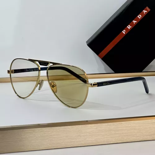 Wholesale Prada AAA Quality Sunglasses #1325445 $64.00 USD, Wholesale Quality Replica Prada AAA Quality Sunglasses