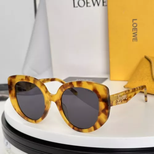 Wholesale LOEWE AAA Quality Sunglasses #1325523 $48.00 USD, Wholesale Quality Replica LOEWE AAA Quality Sunglasses