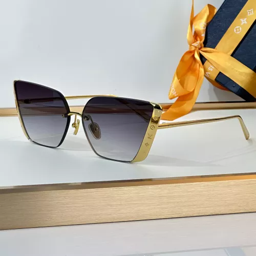Wholesale Louis Vuitton AAA Quality Sunglasses #1325526 $64.00 USD, Wholesale Quality Replica Louis Vuitton AAA Quality Sunglasses
