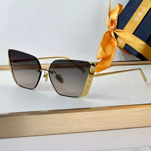 Wholesale Louis Vuitton AAA Quality Sunglasses #1325528 $64.00 USD, Wholesale Quality Replica Louis Vuitton AAA Quality Sunglasses