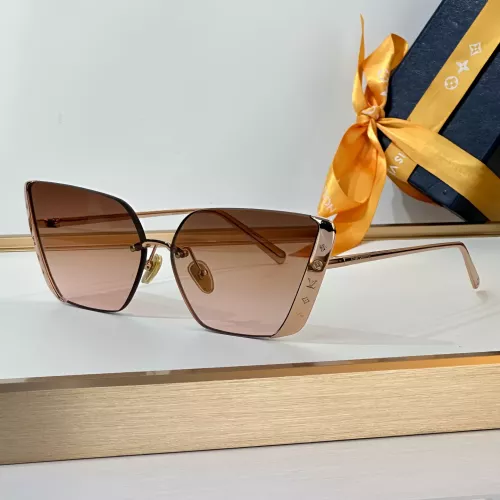 Wholesale Louis Vuitton AAA Quality Sunglasses #1325532 $64.00 USD, Wholesale Quality Replica Louis Vuitton AAA Quality Sunglasses