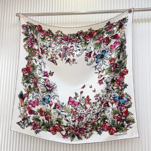 Wholesale Christian Dior Silk Squares #1325944 $56.00 USD, Wholesale Quality Replica Christian Dior Scarf