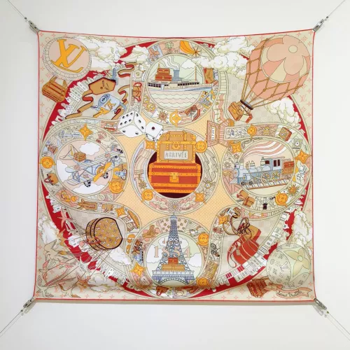 Wholesale Louis Vuitton Silk Squares #1326001 $64.00 USD, Wholesale Quality Replica Louis Vuitton Scarf
