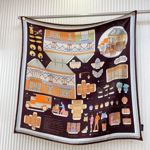 Wholesale Louis Vuitton Silk Squares #1326106 $64.00 USD, Wholesale Quality Replica Louis Vuitton Scarf