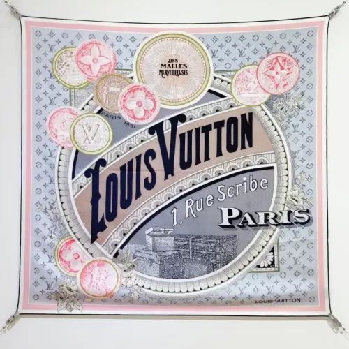 Wholesale Louis Vuitton Silk Squares #1326118 $64.00 USD, Wholesale Quality Replica Louis Vuitton Scarf
