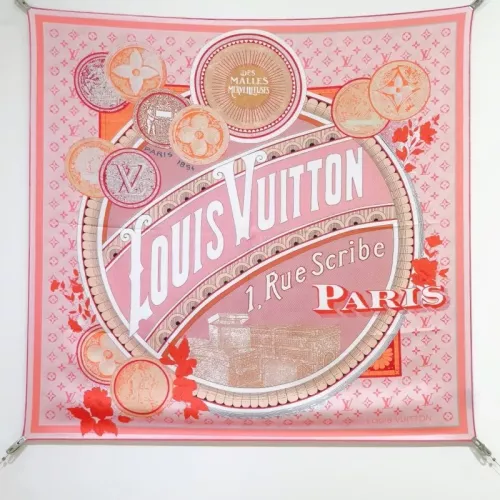 Wholesale Louis Vuitton Silk Squares #1326121 $64.00 USD, Wholesale Quality Replica Louis Vuitton Scarf