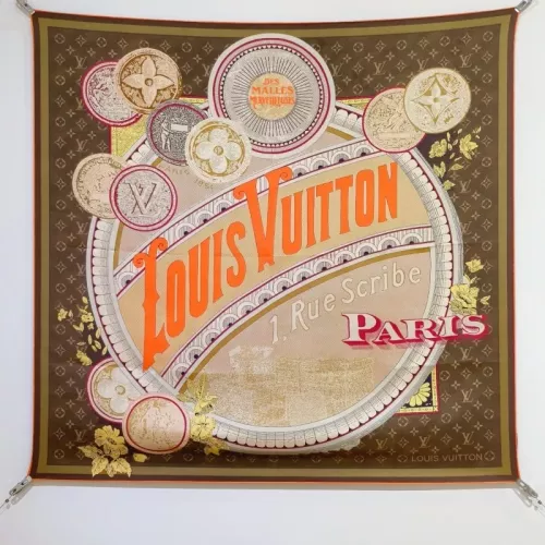 Wholesale Louis Vuitton Silk Squares #1326122 $64.00 USD, Wholesale Quality Replica Louis Vuitton Scarf