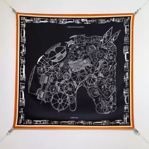 Wholesale Hermes Silk Squares #1326144 $64.00 USD, Wholesale Quality Replica Hermes Scarf