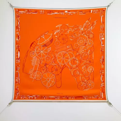 Wholesale Hermes Silk Squares #1326145 $64.00 USD, Wholesale Quality Replica Hermes Scarf