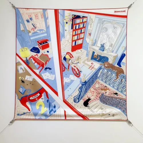 Wholesale Hermes Silk Squares #1326149 $64.00 USD, Wholesale Quality Replica Hermes Scarf