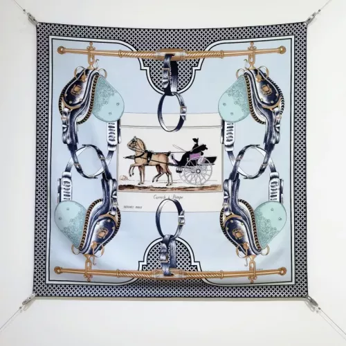 Wholesale Hermes Silk Squares #1326164 $64.00 USD, Wholesale Quality Replica Hermes Scarf