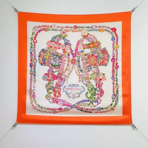 Wholesale Hermes Silk Squares #1326170 $64.00 USD, Wholesale Quality Replica Hermes Scarf