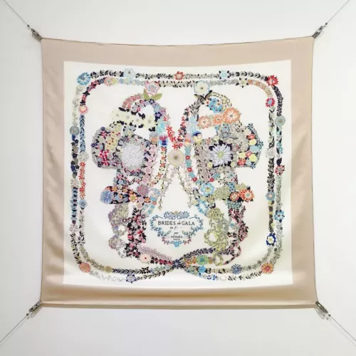 Wholesale Hermes Silk Squares #1326171 $64.00 USD, Wholesale Quality Replica Hermes Scarf