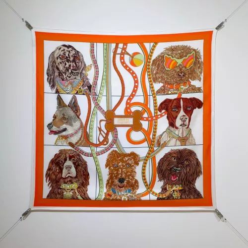 Wholesale Hermes Silk Squares #1326198 $64.00 USD, Wholesale Quality Replica Hermes Scarf