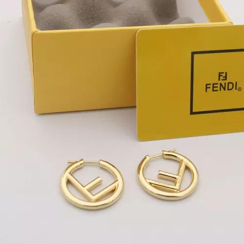 Wholesale Fendi Earrings For Women #1326265 $29.00 USD, Wholesale Quality Replica Fendi Earrings