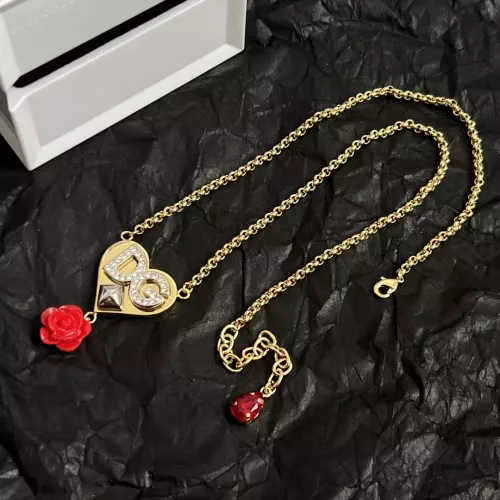 Wholesale Dolce &amp; Gabbana Necklaces For Women #1326316 $40.00 USD, Wholesale Quality Replica Dolce &amp; Gabbana Necklaces