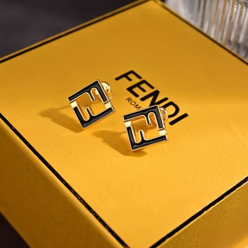 Wholesale Fendi Earrings For Women #1326350 $27.00 USD, Wholesale Quality Replica Fendi Earrings
