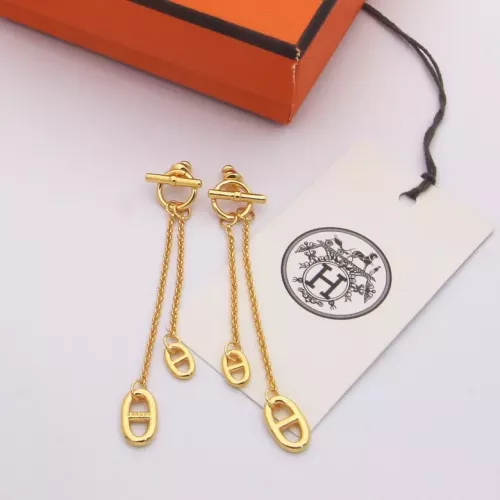 Wholesale Hermes Earrings For Women #1326364 $25.00 USD, Wholesale Quality Replica Hermes Earrings