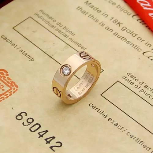 Wholesale Cartier Rings In Rose Gold For Unisex #1326486 $23.00 USD, Wholesale Quality Replica Cartier Rings