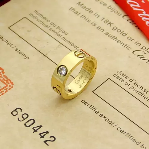 Wholesale Cartier Rings In Gold For Unisex #1326487 $23.00 USD, Wholesale Quality Replica Cartier Rings