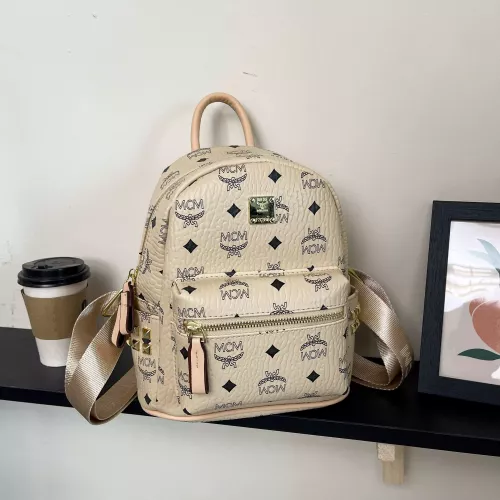 Wholesale MCM Backpacks For Women #1326522 $39.00 USD, Wholesale Quality Replica MCM Backpacks
