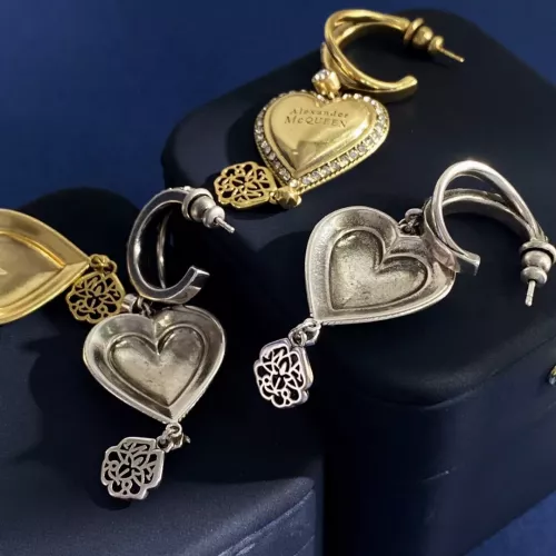 Replica Alexander McQueen Earrings For Women #1326597 $32.00 USD for Wholesale
