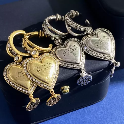 Replica Alexander McQueen Earrings For Women #1326597 $32.00 USD for Wholesale