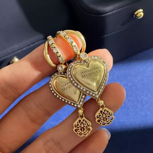 Wholesale Alexander McQueen Earrings For Women #1326598 $32.00 USD, Wholesale Quality Replica Alexander McQueen Earrings