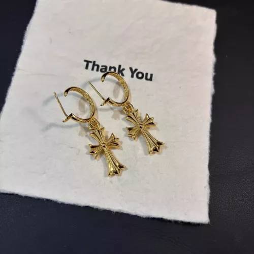 Wholesale Chrome Hearts Earrings #1326815 $32.00 USD, Wholesale Quality Replica Chrome Hearts Earrings