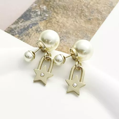 Wholesale Christian Dior Earrings For Women #1327075 $29.00 USD, Wholesale Quality Replica Christian Dior Earrings