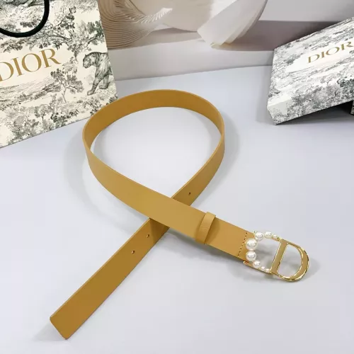 Wholesale Christian Dior AAA Quality Belts In 3.0cm For Women #1327205 $60.00 USD, Wholesale Quality Replica Christian Dior AAA Quality Belts