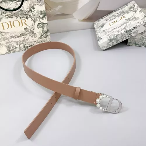 Wholesale Christian Dior AAA Quality Belts In 3.0cm For Women #1327207 $60.00 USD, Wholesale Quality Replica Christian Dior AAA Quality Belts