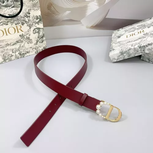 Wholesale Christian Dior AAA Quality Belts In 3.0cm For Women #1327209 $60.00 USD, Wholesale Quality Replica Christian Dior AAA Quality Belts