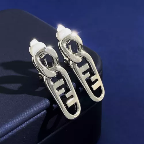 Wholesale Fendi Earrings For Women #1327272 $29.00 USD, Wholesale Quality Replica Fendi Earrings