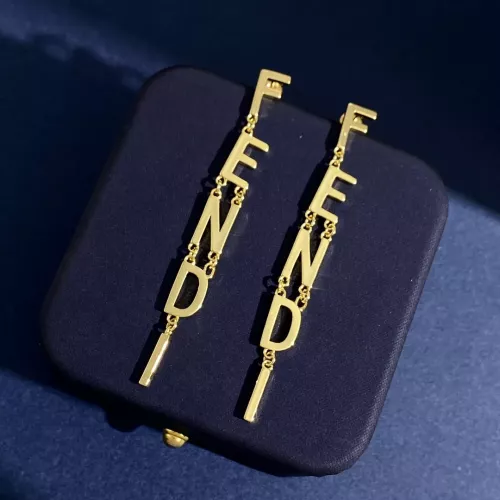 Wholesale Fendi Earrings For Women #1327274 $29.00 USD, Wholesale Quality Replica Fendi Earrings