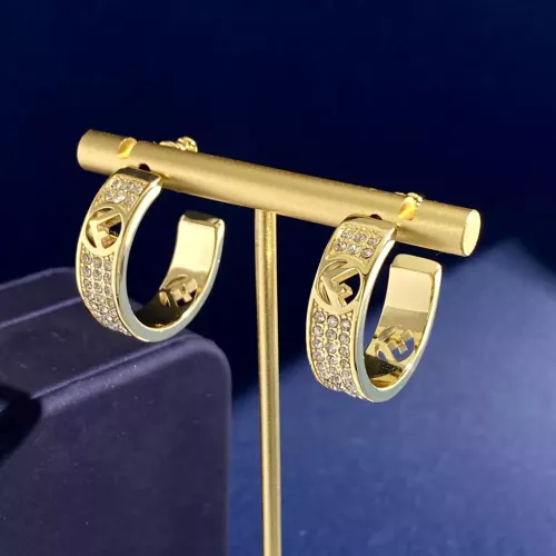 Wholesale Fendi Earrings For Women #1327278 $32.00 USD, Wholesale Quality Replica Fendi Earrings