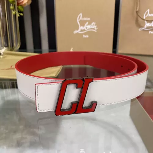 Wholesale Christian Louboutin CL AAA Quality Belts In 3.5cm For Men #1327344 $72.00 USD, Wholesale Quality Replica Christian Louboutin CL AAA Quality Belts