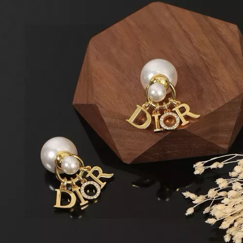 Wholesale Christian Dior Earrings For Women #1327347 $27.00 USD, Wholesale Quality Replica Christian Dior Earrings