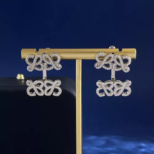 Wholesale LOEWE Earrings In Silver For Women #1327461 $29.00 USD, Wholesale Quality Replica LOEWE Earrings