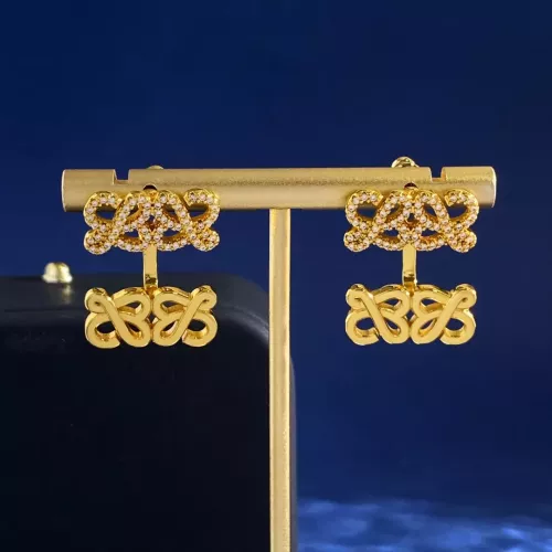 Wholesale LOEWE Earrings In Silver For Women #1327462 $29.00 USD, Wholesale Quality Replica LOEWE Earrings