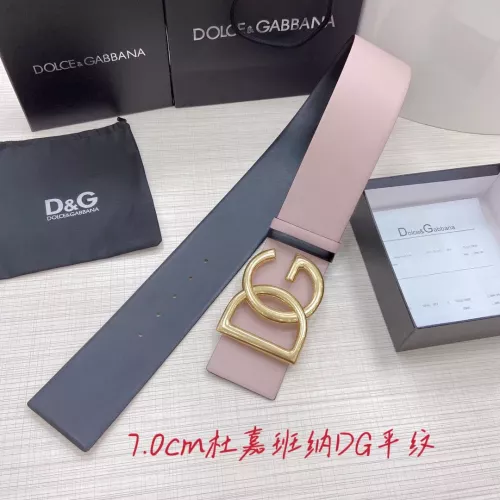 Wholesale Dolce &amp; Gabbana D&amp;G AAA Quality Belts In 7.0cm For Unisex #1327474 $60.00 USD, Wholesale Quality Replica Dolce &amp; Gabbana D&amp;G AAA Quality Belts