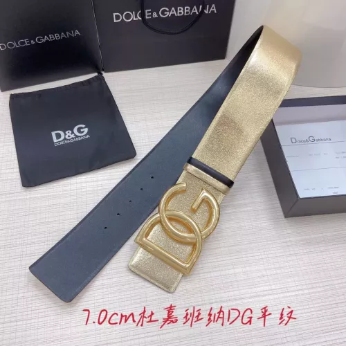 Wholesale Dolce &amp; Gabbana D&amp;G AAA Quality Belts In 7.0cm For Unisex #1327477 $60.00 USD, Wholesale Quality Replica Dolce &amp; Gabbana D&amp;G AAA Quality Belts